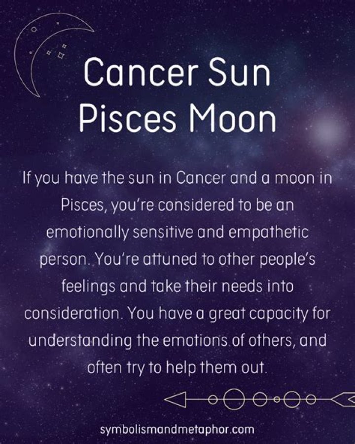 Cancer Sun with Pisces Moon and Libra Rising — Truly Divine