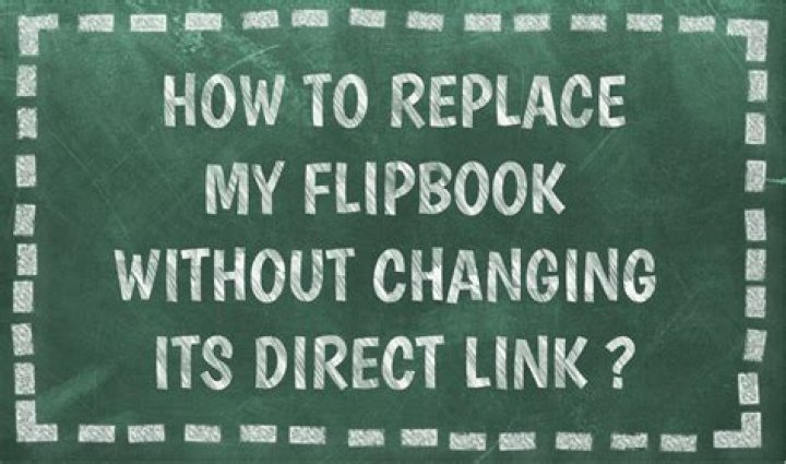 ¿Cómo reemplazar mi libro animado sin cambiar su enlace?