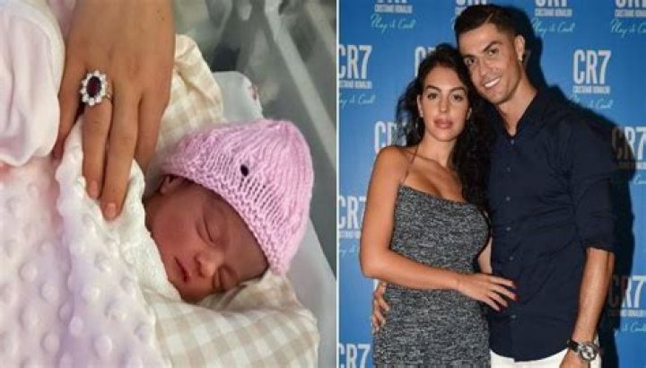 Cristiano Ronaldo NAMES! New-Born Daughter(PHOTOS)