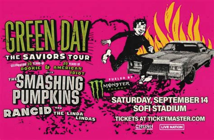 Green Day Announce The Saviors Tour