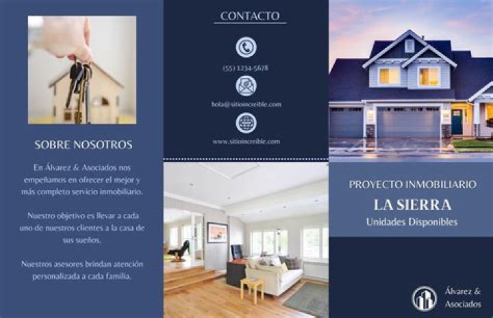 Ideas para folletos inmobiliarios