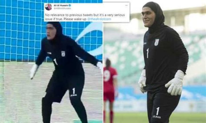 Iran Women’s Goalkeeper Accused Of Being A Man! (SHOCKING)