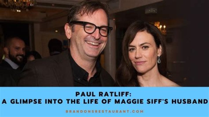 Maggie Siff Husband Paul Ratliff Is A Family Therapist