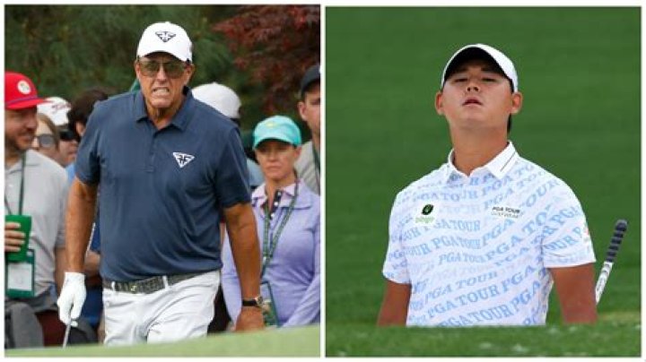 Si Woo Kim’s Shirt Screams ‘PGA Tour’ While Playing With Phil Mickelson