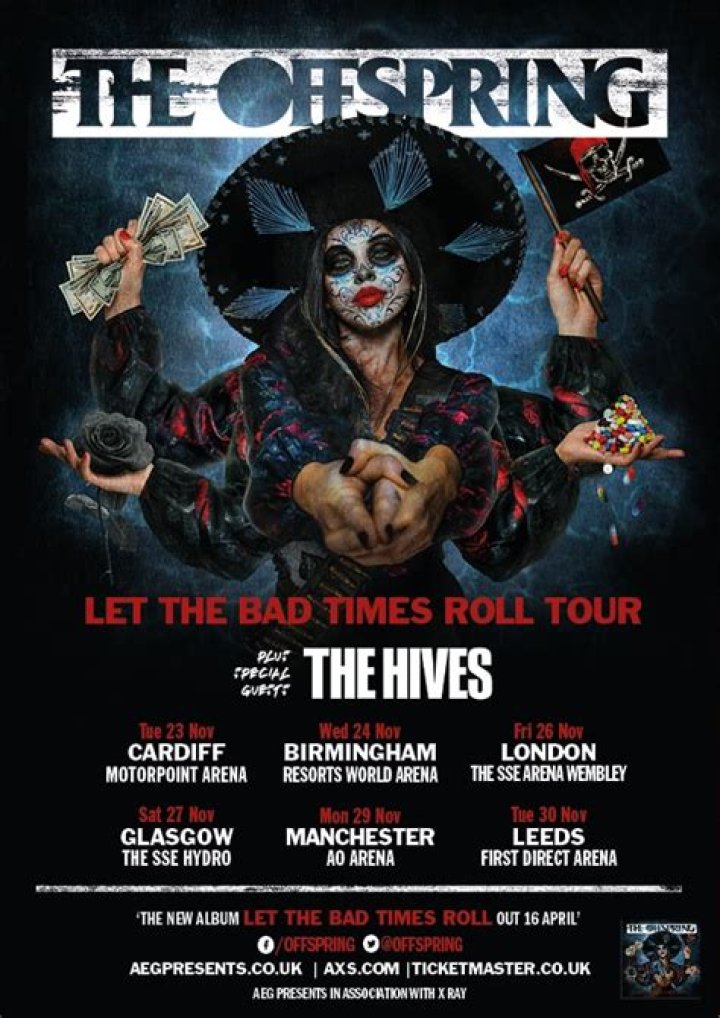 The Offspring Announce Let The Bad Times Roll Tour