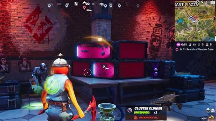 Where to find Fortnite Weapon Cases